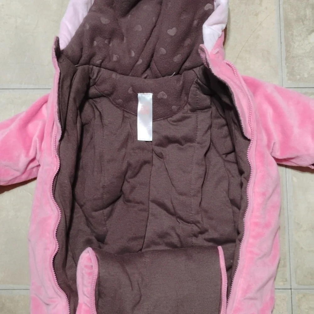 Carter's double zipper insulated jacket
